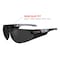 Ergodyne SAGA, Safety Glasses, Anti-Fog, Smoke Lens, Matte Black Frame, Frameless SAGA-AF - alternate 2